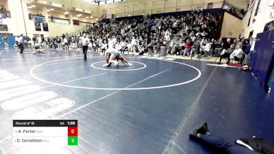 285 lbs Round Of 16 - Alonzo Parker, Easton vs Dante Donaldson, The Hill School