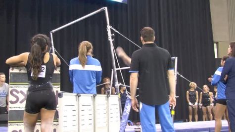 Mary Jane Horth's Unique Bars, Training 2015 NCAAs