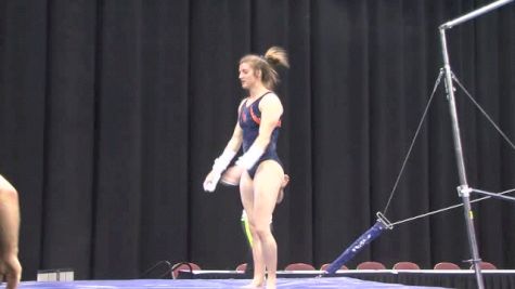 Mary Jane Horth Nails Dismount, Training 2015 NCAAs