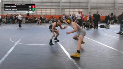 105 lbs Round 4 (6 Team) - Griffin Smith, Warner Elite vs Logan Gerst, CP Wrestling