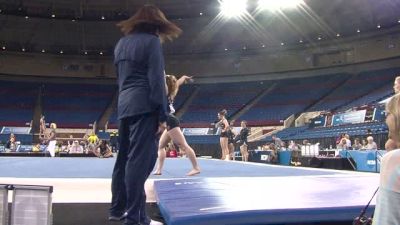 Becky Tutka Dances Along With Maddy Stover, Training 2015 NCAAs