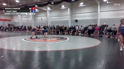 138 lbs Quarterfinal - Mckayla Bonham, Eastern Oregon vs Kailey Rees, Providence
