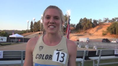 Colorado's Erin Clark PRs at Mt SAC Relays