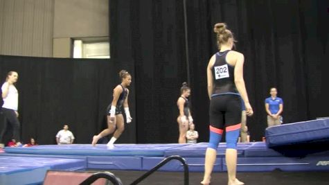 Kytra Hunter Gets Massive Air, Training 2015 NCAAs