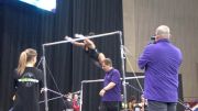 Jessica Savona Swings Swiftly On Bars, Training 2015 NCAAs