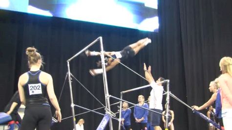 Kytra Hunter On Bars, Training 2015 NCAAs