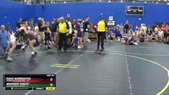 150 lbs Round 3 (6 Team) - Isaac Barrientos, American Gladiators vs Brenden Voight, Untouchables White