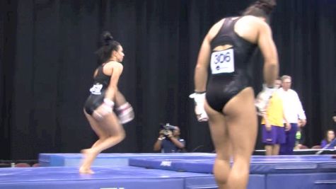Rheagan Courville Rocks Bars, Training 2015 NCAAs