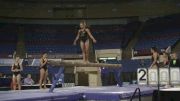 Ashleigh Gnat On Beam, Training 2015 NCAAs