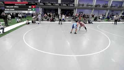 Masters C - 88 lbs 1st Place Match - William Crull, Northeastern Wrestling Club vs Ryan Conn, McCracken County Wrestling Club