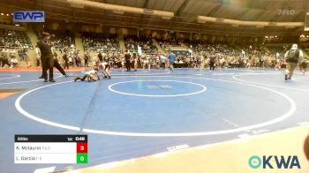 83 lbs Quarterfinal - Kadan Mclaurin, Tulsa North Mabee Stampede vs Liam Garcia, F-5 Grappling