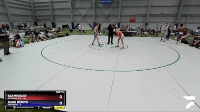 152 lbs Round 1 (8 Team) - Kai Mishler, Michigan Red vs Dane Renivk, Arkansas