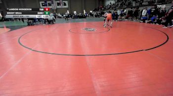 150 lbs Champ. Round 2 - Landon Hodgeson, Pawhuska vs Brody Braa, Grain Valley