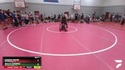 142 lbs Round 1 (6 Team) - Jaxson Kruse, BB Wrestling vs Rocco Godinez, Big Dog Ranch