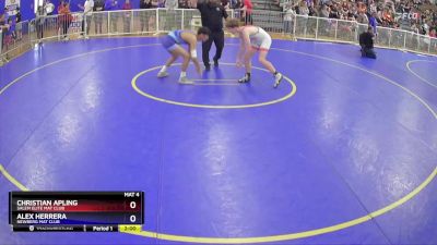 165 lbs Round 2 - Christian Apling, Salem Elite Mat Club vs Alex Herrera, Newberg Mat Club