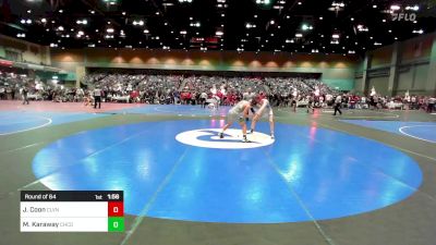 150 lbs Round Of 64 - Joe Coon, Cleveland vs Manny Karaway, Churchill County