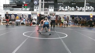 134 lbs Semifinal - Colton Schmiesing, VHW Red - HSC vs Levi Burkett, Revival Jokers - HSC