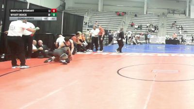 170 lbs Consolation - Braylon Stewart, LA vs Wyatt Boice, NY