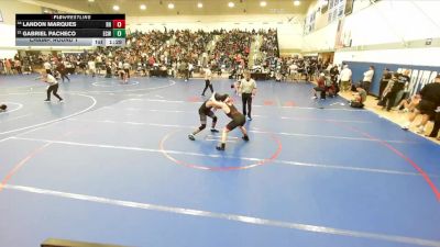 144 lbs Champ. Round 1 - Gabriel Pacheco, El Centro Wolfpack vs Landon Marques, Rough House