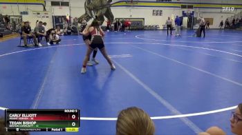 100 lbs Round 5 (6 Team) - Tegan Bishop, Benton Community vs Carly Elliott, Mount Vernon