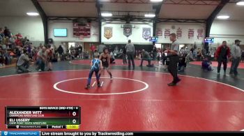 4 lbs Semifinal - Alexander Witt, Champions Wrestling Club vs Eli Ussery, Camp Point Youth Wrestling