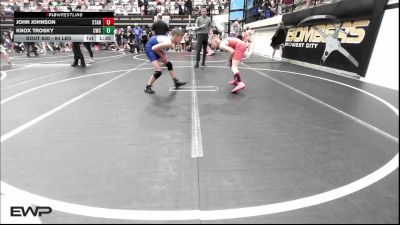 84 lbs Quarterfinal - Knox Trosky, Claremore Wrestling Club vs John Johnson, Standfast OKC