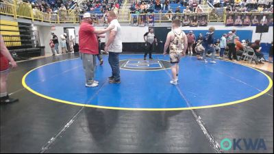 160 lbs Consolation - Ryan SMITH, Darko Valley Wolf Pack vs Brax Hutchison, Enid Youth Wrestling Club