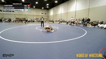 90 lbs Rr Rnd 2 - Case Davis, Team Wyoming 14U vs Liam Kappler, Cajun Cowboys 14U