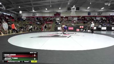 184 lbs Champ. Round 2 - Donn Greer, CSU-Pueblo vs Jeffery Tubbs, Montevallo