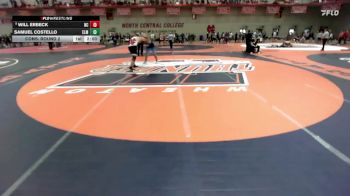 285 lbs Cons. Round 2 - Samuel Costello, Elmhurst University vs WIll Erbeck, North Central