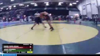 184 lbs Cons. Round 3 - Aiden Warren, Air Force Prep vs Angel Mata-Rivas, Western State Colorado University