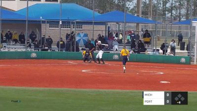 Replay: Portland State Vs. Michigan | 2023 THE Spring Games Opening Weekend