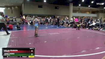 105 lbs Round 3 - Aiden Parks, Holy Cross vs Nolan Pehrson, Big Money