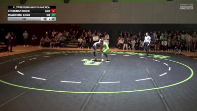 133 lbs Thaddeus Long, Life University vs Christian Davis, Lander