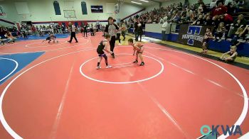 70 lbs Quarterfinal - Rhyder Sutherland, Pawhuska Elks Takedown vs Greyson Ryan, R.A.W.