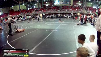 75 lbs 1st Place Match - Korbin Akerson, Nebraska Boyz vs Jack Blair, Hawks Wrestling Club (Lincoln)