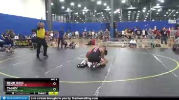 170 lbs Round 1 (4 Team) - Devin Isaac, Indiana Outlaws vs Tim Key, Steel Valley