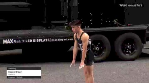 Kaden Brown - Tumbling, Wasatch - 2021 USA Gymnastics Championships