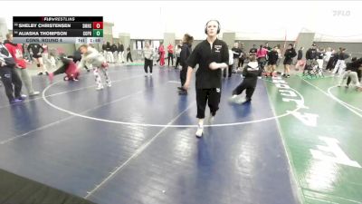155 lbs Cons. Round 4 - Aliasha Thompson, Copper Hills vs Shelby Christensen, Salem Hills