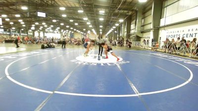 120 lbs Rr Rnd 1 - Marcus Frye, Next Level Wrestling Club vs Mikhail Hulkow, Alien Spaceship