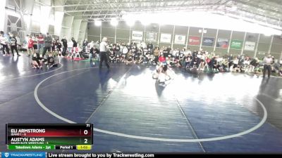 71 lbs Round 3 (4 Team) - Austyn Adams, Salem Elite Wrestling vs Eli Armstrong, Idaho 1