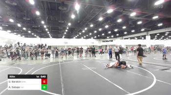 86 lbs 3rd Place - Uriah Barabin, Grindhouse WC vs Ari Sobaje, The Empire