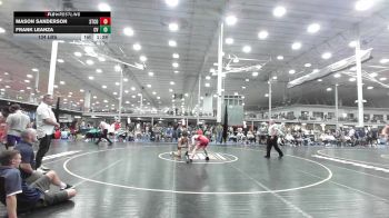 134 lbs Rr Rnd 3 - Mason Sanderson, State College - HS vs Frank Leanza, Conestoga Valley - HS