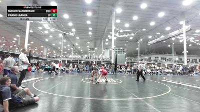 134 lbs Rr Rnd 3 - Mason Sanderson, State College - HS vs Frank Leanza, Conestoga Valley - HS
