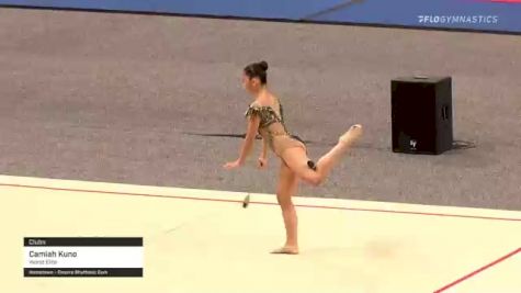 Camiah Kuno - Clubs, World Elite - 2021 USA Gymnastics Championships