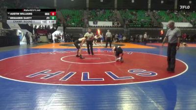 1A-4A 126 Champ. Round 1 - Austin Williams, Brooks vs Benjamin Santy, St. John Paul II