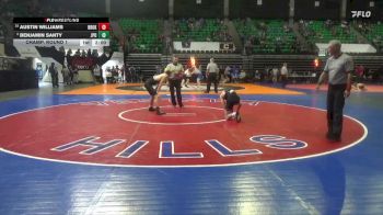 1A-4A 126 Champ. Round 1 - Austin Williams, Brooks vs Benjamin Santy, St. John Paul II