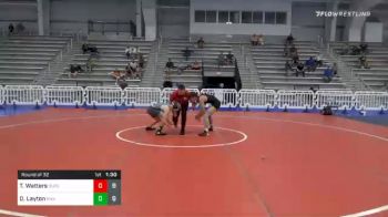 132 lbs Prelims - Ty Watters, Quest School Of Wrestling Black vs Dylan Layton, Roundtree Wrestling Academy Black