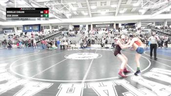 105 lbs Champ. Round 1 - Brielle Childs, Maple Mountain vs Zoe Zook, Mountain Crest