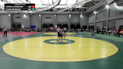 100 lbs Quarterfinal - Sophia Coubrough, Foran vs Clara Reynolds, New Milford